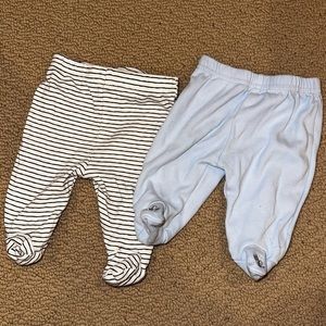 Newborn Baby Boy Footie Pants